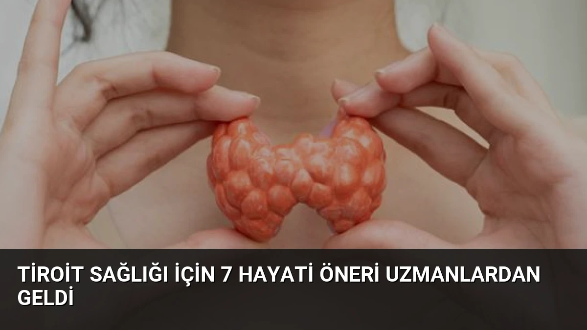 Tiroit Sağlığı İçin 7 Hayati Öneri Uzmanlardan Geldi