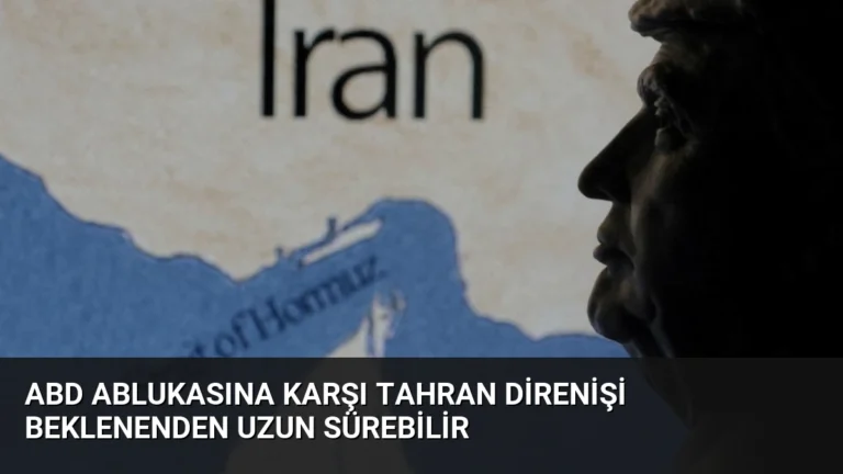 ABD Ablukasına Karşı Tahran Direnişi Beklenenden Uzun Sürebilir