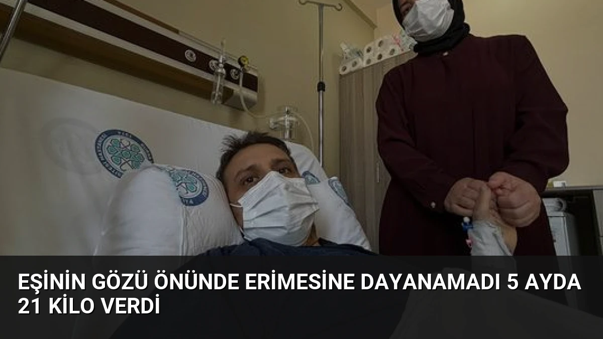 Eşinin Gözü Önünde Erimesine Dayanamadı 5 Ayda 21 Kilo Verdi