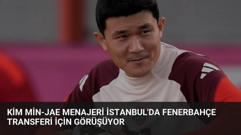 Kim Min-jae Menajeri İstanbul’da Fenerbahçe Transferi İçin Görüşüyor