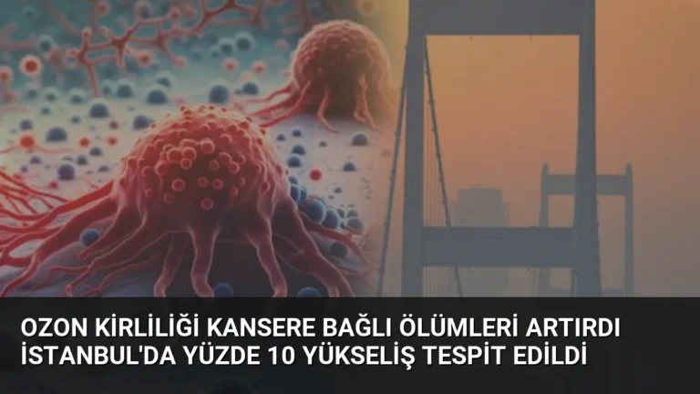 Ozon Kirliliği Kansere Bağlı Ölümleri Artırdı İstanbul’da Yüzde 10 Yükseliş Tespit Edildi