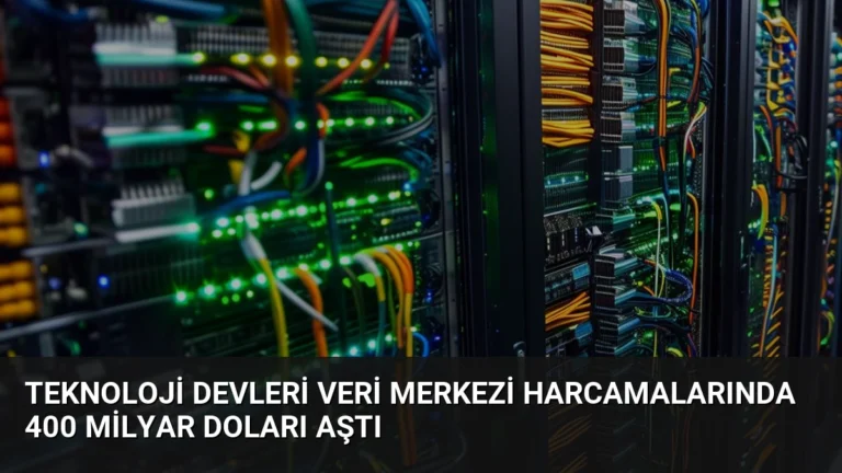 Teknoloji Devleri Veri Merkezi Harcamalarında 400 Milyar Doları Aştı