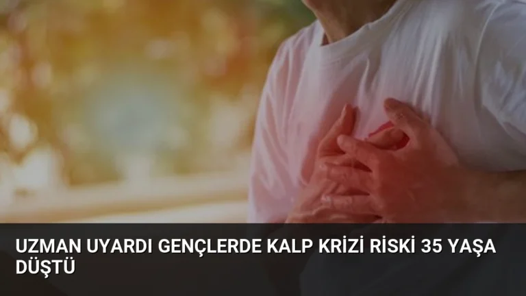 Uzman Uyardı Gençlerde Kalp Krizi Riski 35 Yaşa Düştü