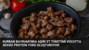 Kurban Bayramı’nda Aşırı Et Tüketimi Vücutta Sessiz Protein Yükü Oluşturuyor