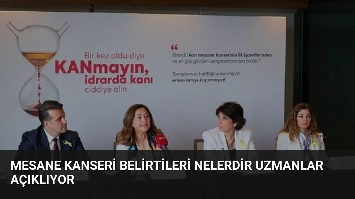 Mesane Kanseri Belirtileri Nelerdir Uzmanlar Açıklıyor