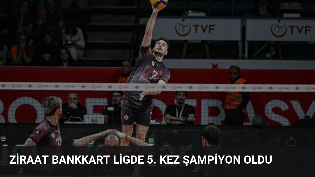 Ziraat Bankkart Ligde 5. Kez Şampiyon Oldu