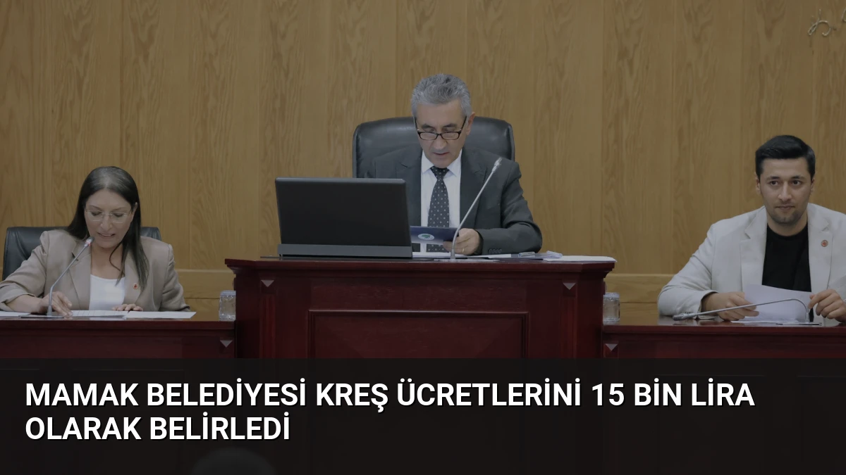 Mamak Belediyesi Kreş Ücretlerini 15 Bin Lira Olarak Belirledi