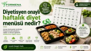 Diyetisyen onaylı haftalık diyet menüsü nedir?
