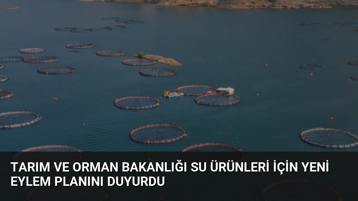 Tarım ve Orman Bakanlığı Su Ürünleri İçin Yeni Eylem Planını Duyurdu