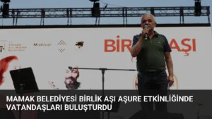 Mamak Belediyesi Birlik Aşı Aşure Etkinliğinde Vatandaşları Buluşturdu