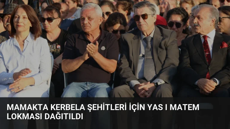 Mamakta Kerbela Şehitleri İçin Yas ı Matem Lokması Dağıtıldı