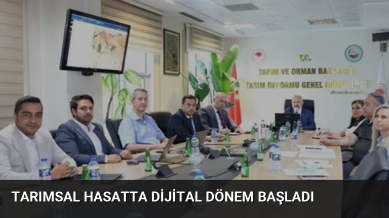 Tarımsal Hasatta Dijital Dönem Başladı