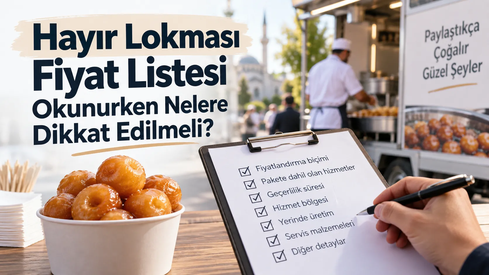 Hayır Lokması Fiyat Listesi Okunurken Nelere Dikkat Edilmeli?