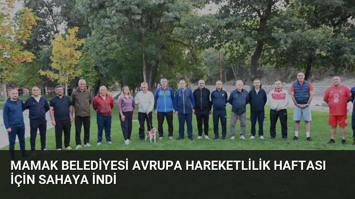 Mamak Belediyesi Avrupa Hareketlilik Haftası İçin Sahaya İndi