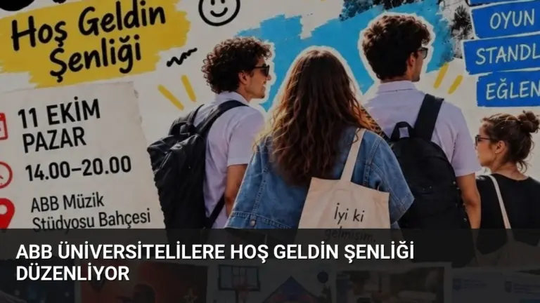 ABB Üniversitelilere Hoş Geldin Şenliği Düzenliyor