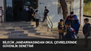 Bilecik Jandarmasından Okul Çevrelerinde Güvenlik Denetimi