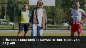 Etimesgut Cumhuriyet Kupası Futbol Turnuvası Başladı