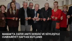 Mamak'ta Zafer Anıtı Sergisi ve Söyleşiyle Cumhuriyet Haftası Kutlandı